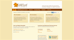 Desktop Screenshot of goldleafcapital.com